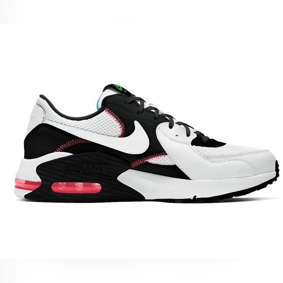 2020 Nike Air Max Excee 'White Flash Crimson' Men's Size 10 (EUC) - Picture 3 of 6